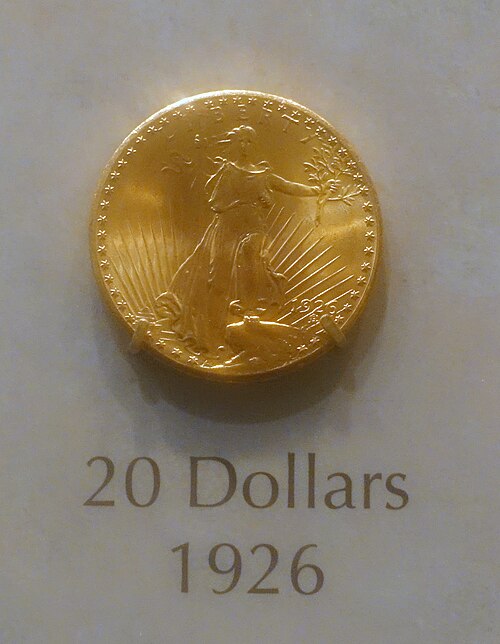 Saint-Gaudens Double Eagle 1926