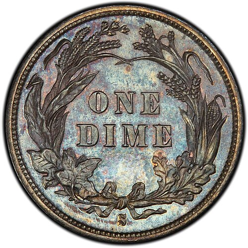 Barber Dime 1894
