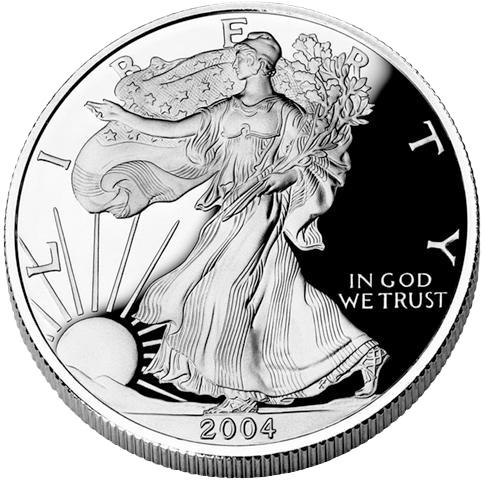 American Silver Eagle 2004 $1