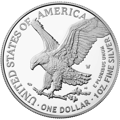 American Silver Eagle 2021 $1 Silver Eagle - Type 2
