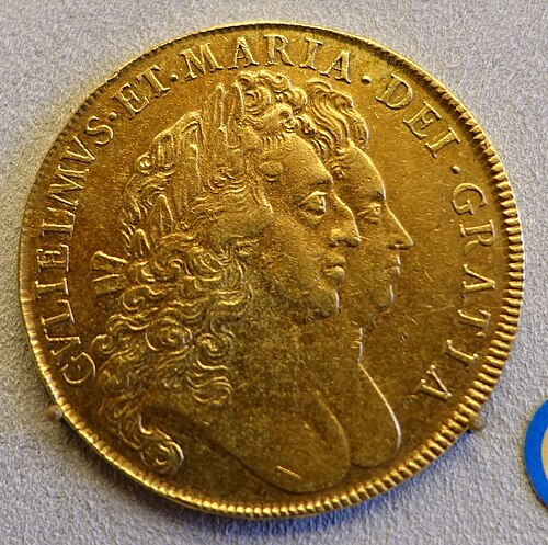 5 Guineas - William III (2nd bust)