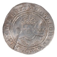 Edward VI Fine Silver Shilling