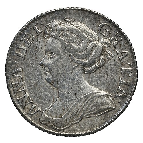 6 Pence - Anne (Normal bust)