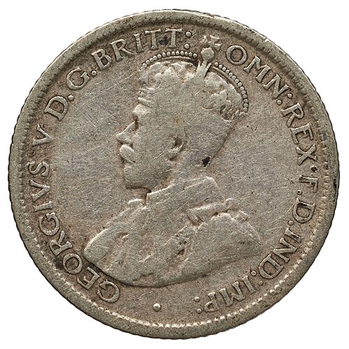 6 Pence - George V (2nd coinage; Pattern)