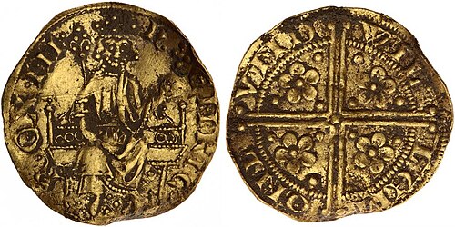 1 Gold Penny - Henry III