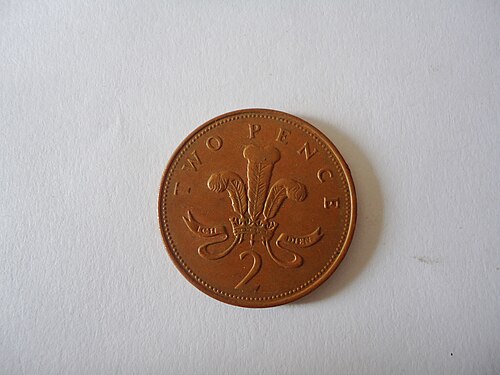 3 Pence - Elizabeth II (1st portrait; with 'BRITT:OMN')