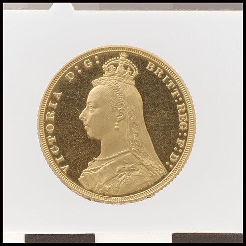 1841 Queen Victoria Sovereign