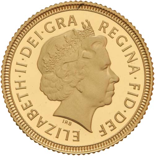 2010 Queen Elizabeth II Half Sovereign