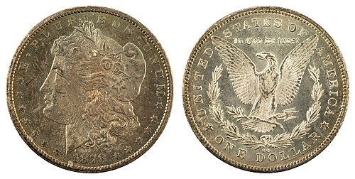 Morgan Dollar 1878-CC