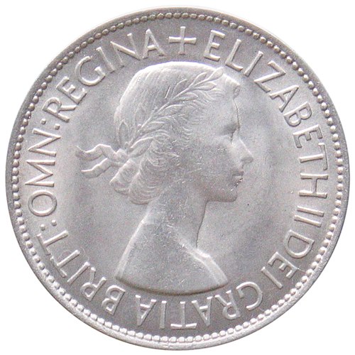 1967 Elizabeth II Half Crown (Last Issue)