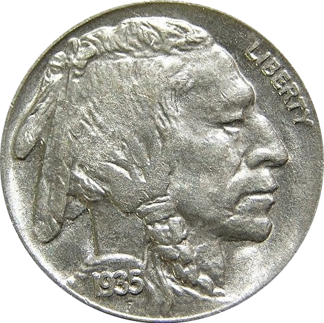 Buffalo Nickel 1938
